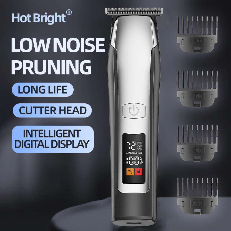 New digital display hair clipper, household electric clipper, multi-functional hair salon-specific clipper and electric hair cli