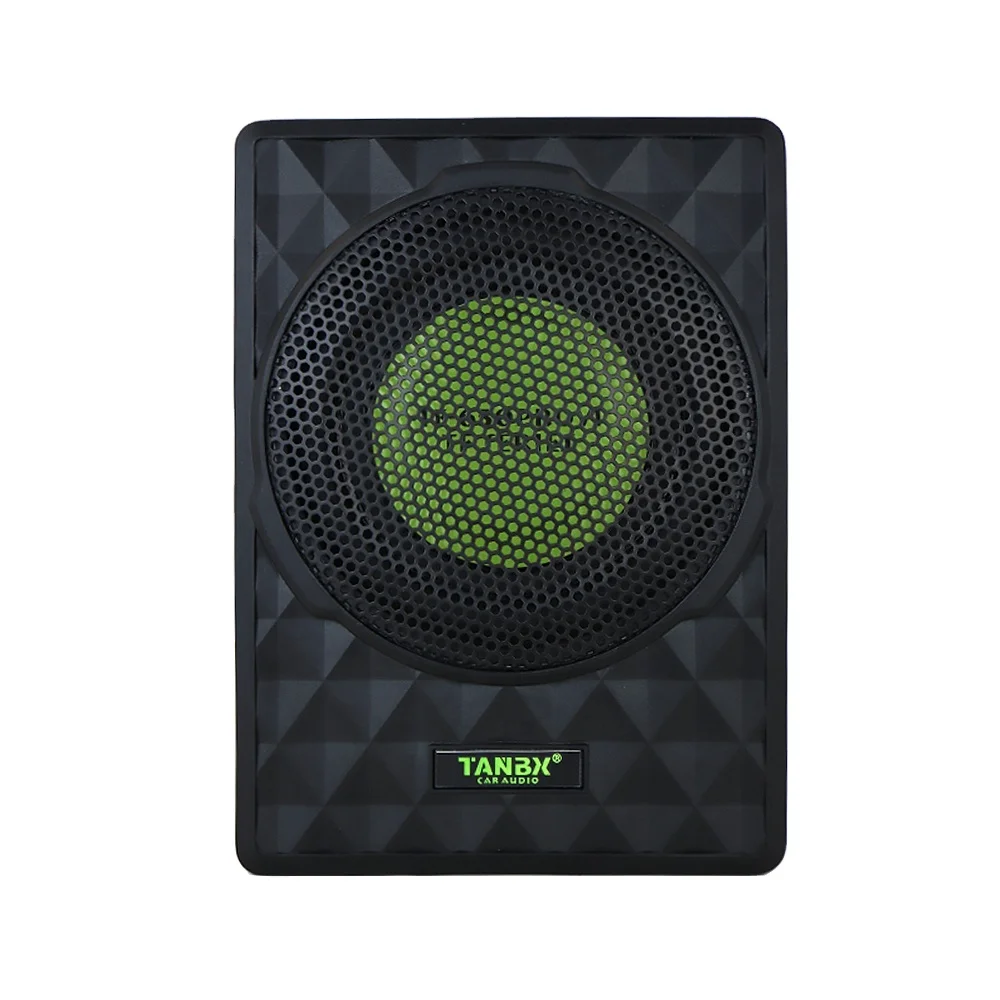 Novo design de 6,5 polegadas para carro sob o assento subwoofer ultrafino com amplificador SPL Ative Power Auto Slim Subwoofer TF-650PROV1