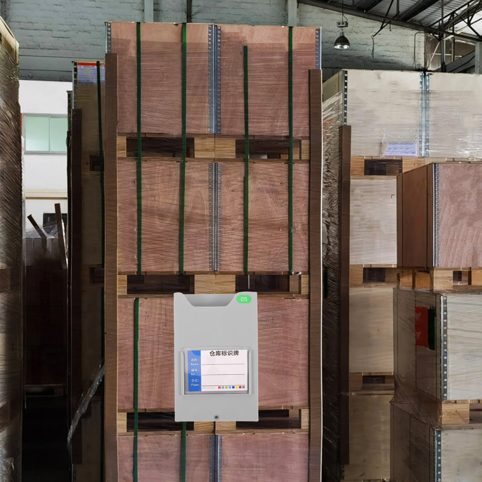 

Multi-Grid Rack Warehouse Material Organizer Hanging Storage Rack Label Holders Plastic Document Holder For Office
