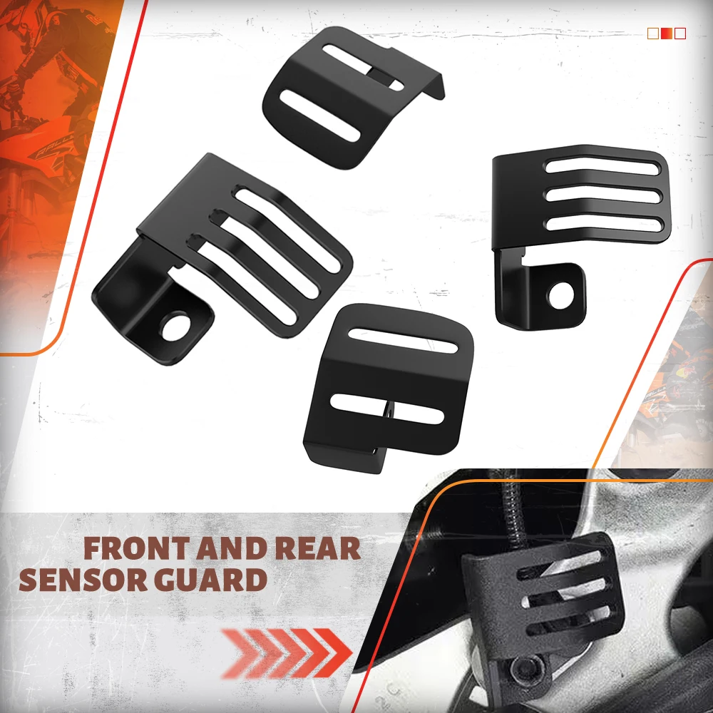 

For Ducati Desert X T5-5754 Aluminium Motorcycles Accessories Front Rear ABS Sensor Guard Protection Covers Durable 2022 2023