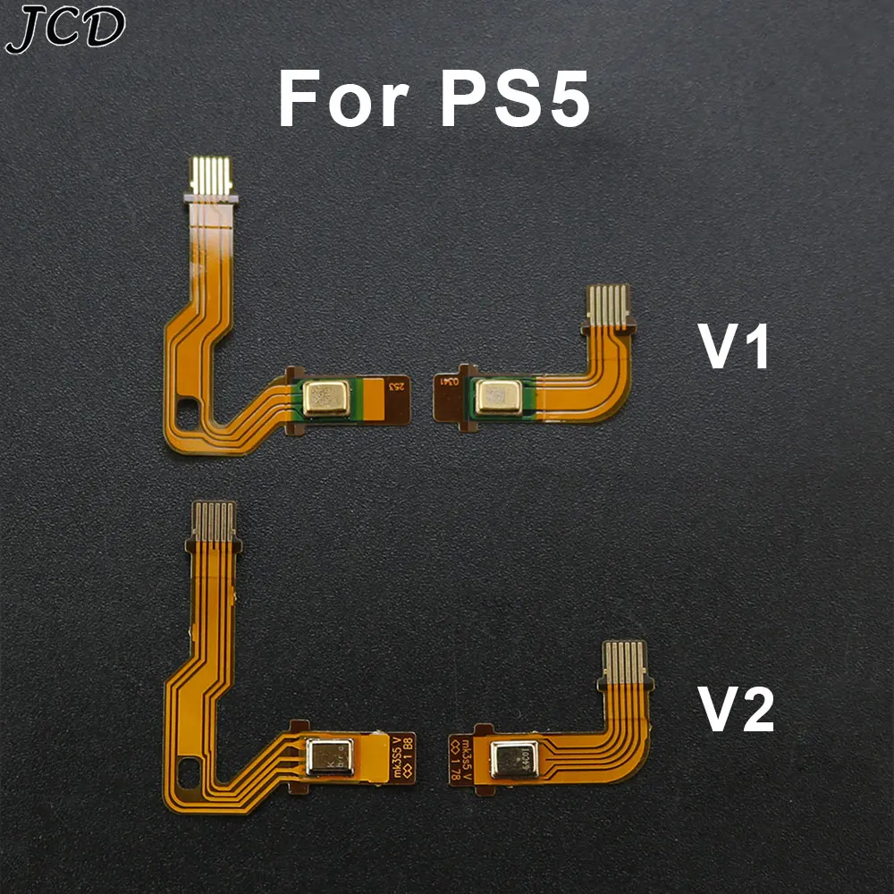 

JCD 1Set Microphone Flex Cable Inner Mic Ribbon Cable for PS5 Controller V1.0 V2.0 V3.0 BDM-010 BDM-020 Replacement