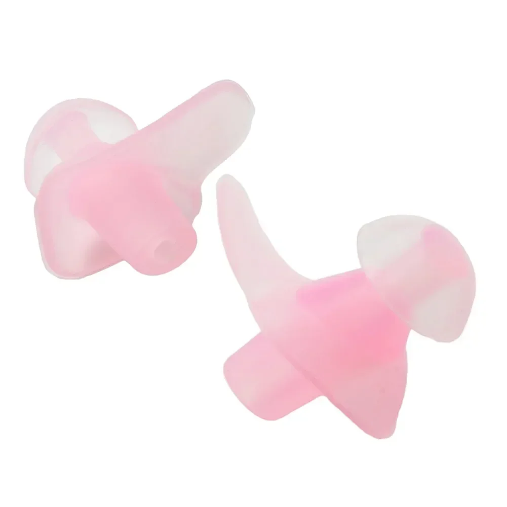 Beginner Protector Ear Plugs Silicone+PC Children Solid Color 1 Pair Water Sports Swimming Diving High Quality