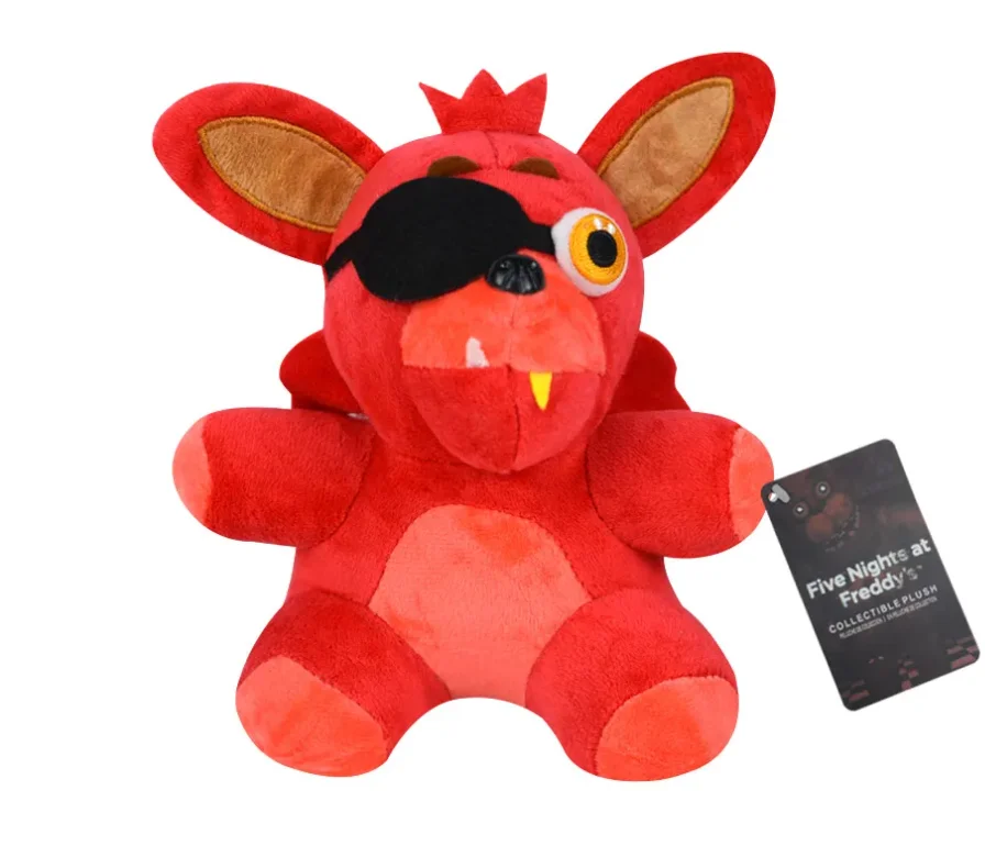 Nuevos Juguetes de Peluche de Freddy Fnaf 2026, Muñecos de Peluche de Bonnie Bear Foxy, Muñecos de Peluche de Dibujos Animados, Juguetes de Freddy para Niños, Regalos ﻿