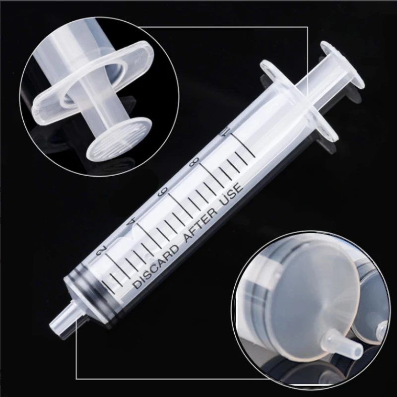 3ml/5ml/10ml/20ml/30ml Plastic Luer Lock Syringes Hydroponic Measure  Disposable Sampler Injector For Feed Small Cat Dog Tree