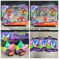 Original Sonic The Hedgehog Cartoon Anime Figurine Model Toy Handmade Figurine Children's Birthday Gift Collectible