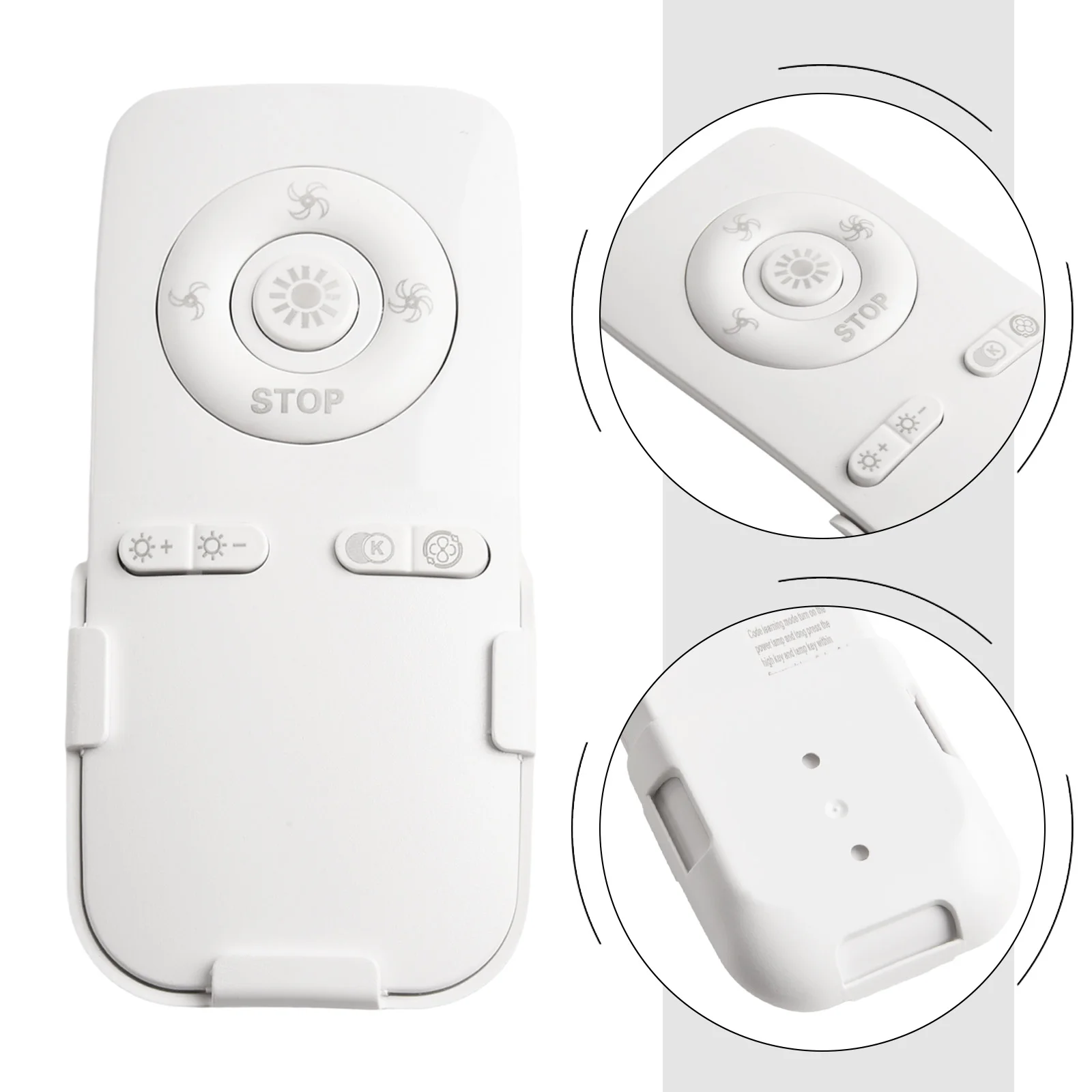 Bedroom Indoor Use Bedroom Ceiling Fan Light Ceiling Fan Light Receiver Adjustable Brightness Easy Installation