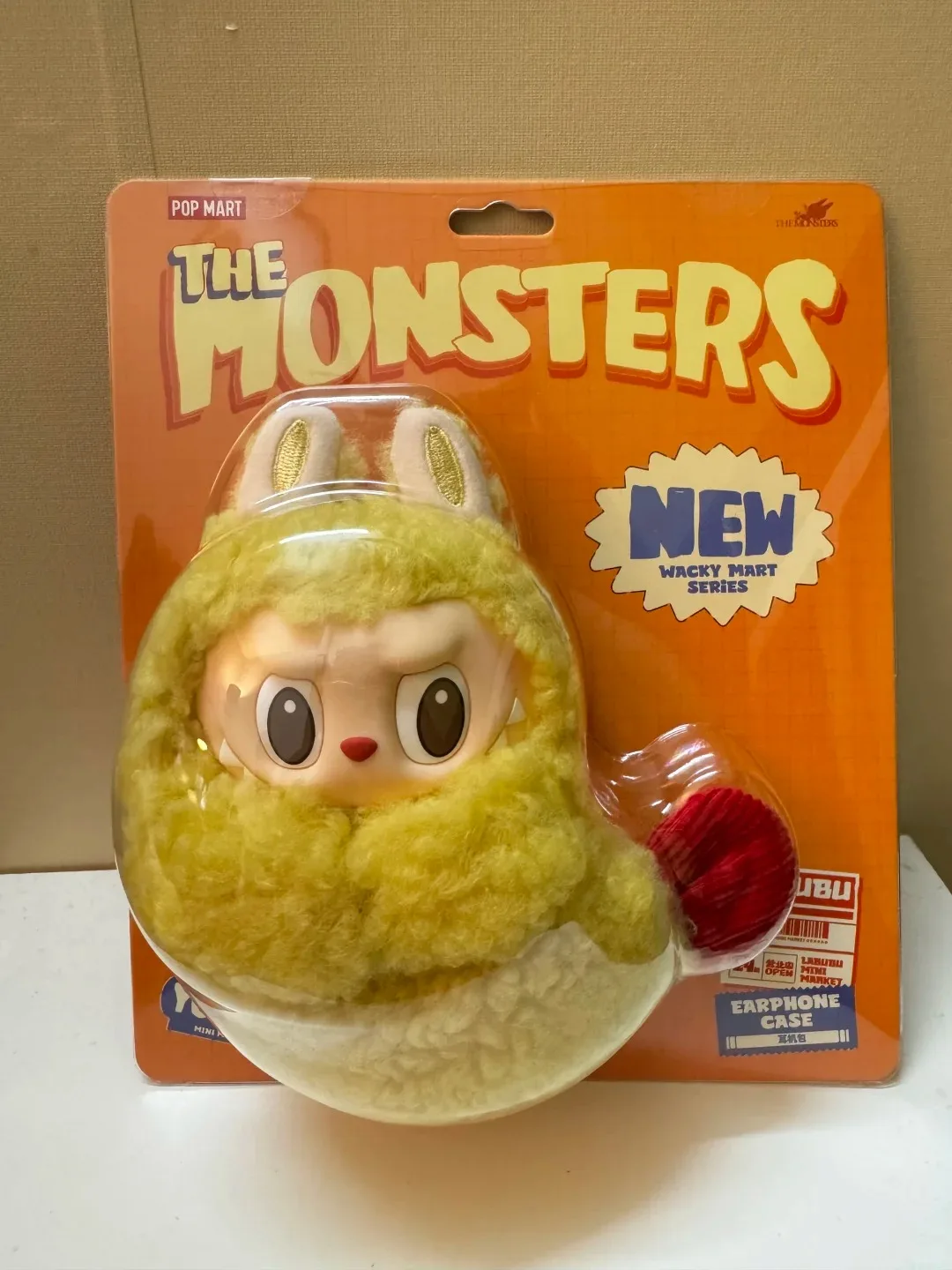 

Original POPMART Labubu Weird Flavor Convenience Store Peripheral Blind Box Kawaii Anime Action Cute Little Bear Biscuit Toy