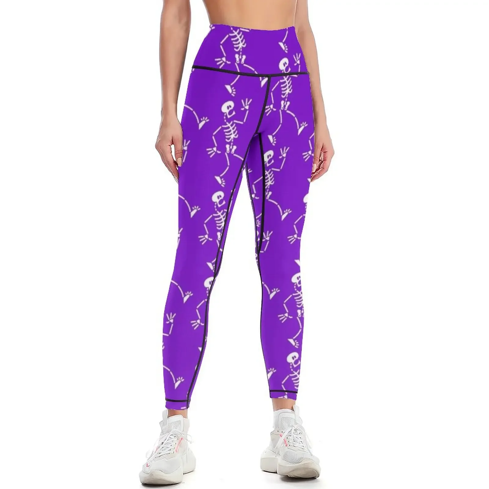 

Frightened Skeleton Leggings high waist leggins push up woman workout clothes for Fitness's gym clothes Womens Leggings