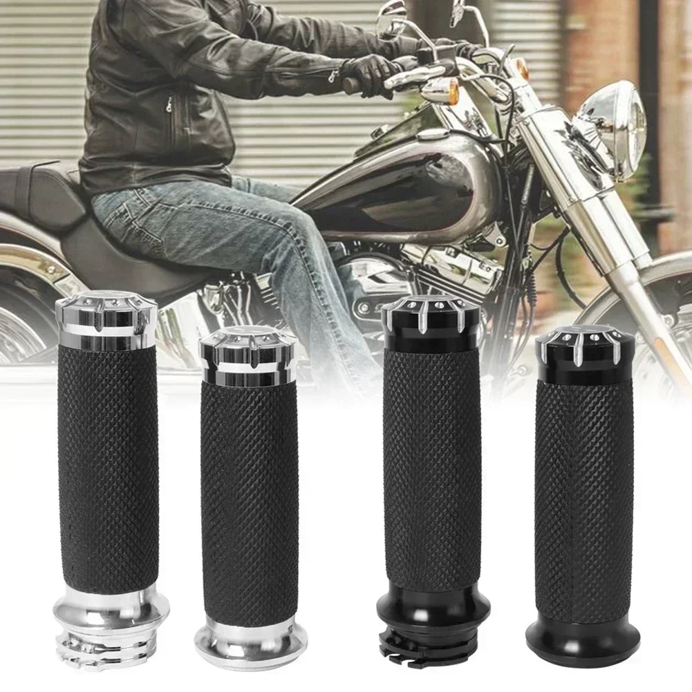 Grips Motorcycle Hand Grips Accessories 1 Pair Billet Aluminum High Quality For Motorcycle Parts Left And Right For Honda