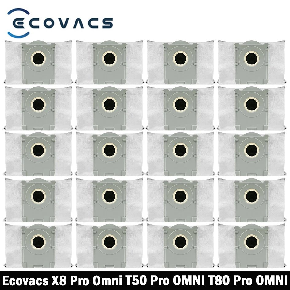 ECOVACS T50 PRO OMNI / T50 OMNI / X8 PRO OMNI / X9 PRO OMNI / X11 PRO OMNI / T80 PRO OMNI Roboterstaubsauger Staubbeutel Zubehör