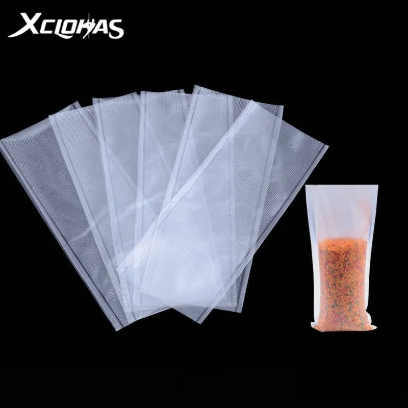 

50 шт. несколько размеров ПВА Сумки Карп Рыбалка снасти воды растворения ПВА Сумки для Карп грубый бойлов приманки сумка для приманки бросать