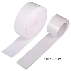 FOSHIO 1/5M White Fabric Felt Tape For Car Squeegee Buffer Tool Vinyl Wrap Scraper Soft Fiber Edge Protector Replacement Cloth