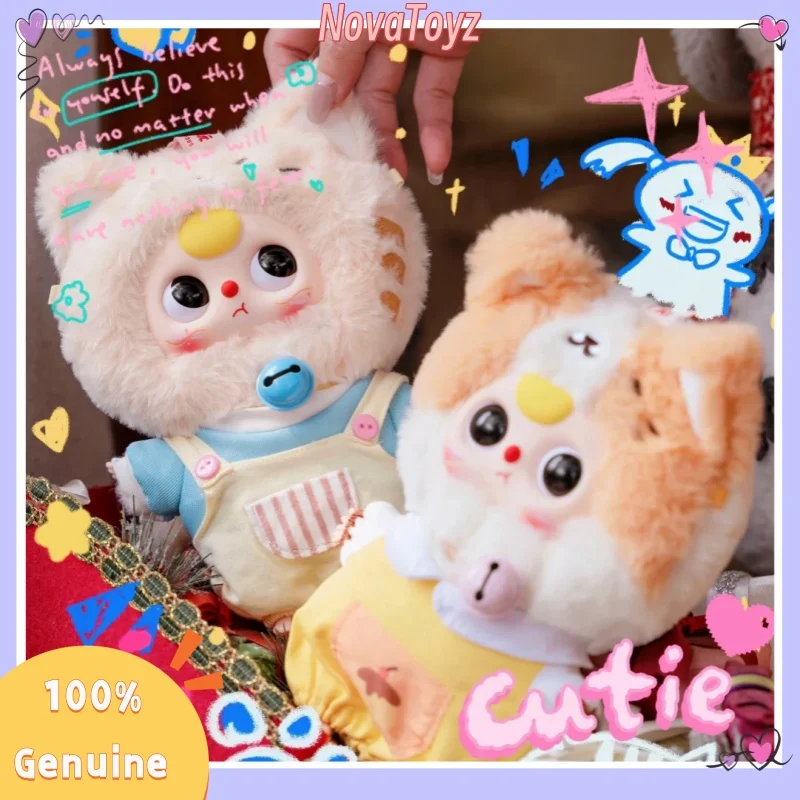 

New Baby Three Kitten Wardrobe Series Blind Box Caja Ciega Vinyl Doll Pendant Cute Kawaii Figure Desktop Decoration Girls Gift