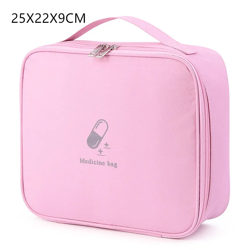 Travel Empty First Aid Bags Medical Supplies Organizer Bag for Traveling Hiking Camping Home medicine Storage Bag Cosmetic Bag