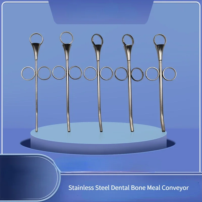 Dispositivo de llenado de transportador de polvo óseo para implante Dental, instrumentos de implante Dental, herramientas de 2/3/5mm, varios tamaños opcionales