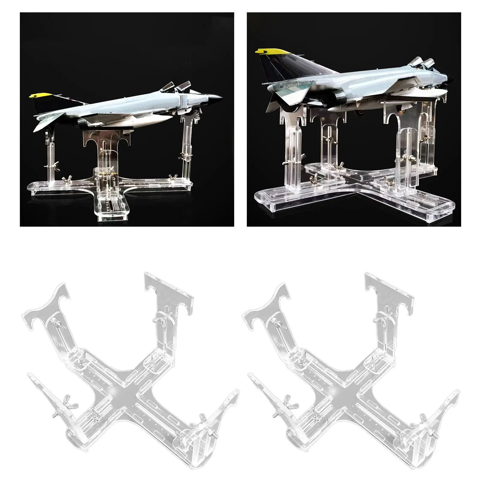 Aircraft Model Spray Painting Rack DIY Assembly Bracket Portable Multipurpose for Office Home Apartments Living Room Adults