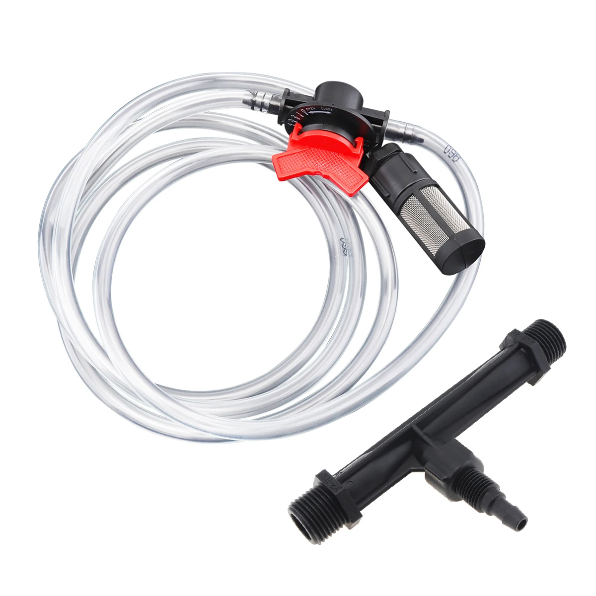 

1/2 Inch Garden Irrigation Device Venturi Fertilizer 2m Straw Injector Switch Valve Filter Screen Water Tube Accessory Kit