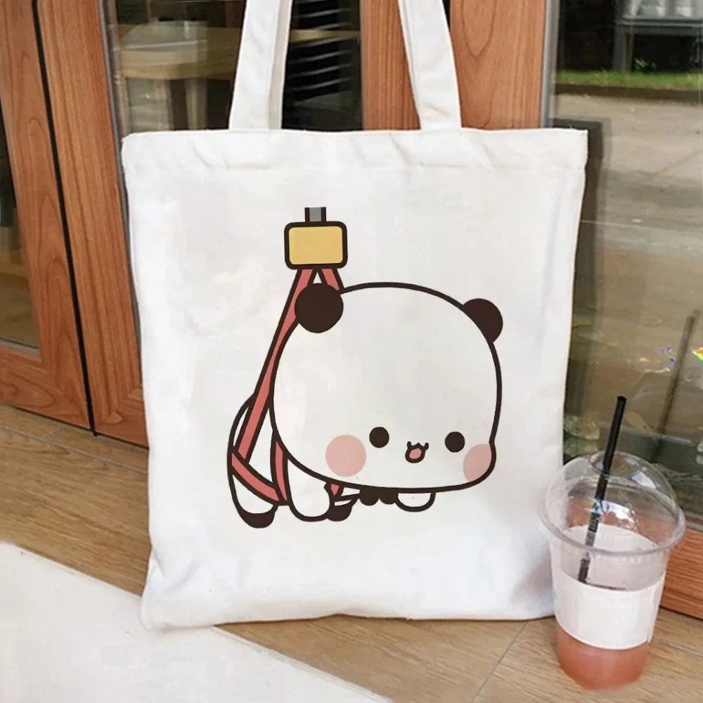 

Foldable Shopping Bag Bubu Dudu Anime Tote Bag Canvas Tote Bag Aesthetic Canvas Reusable Fashion Shopping Bag Female
