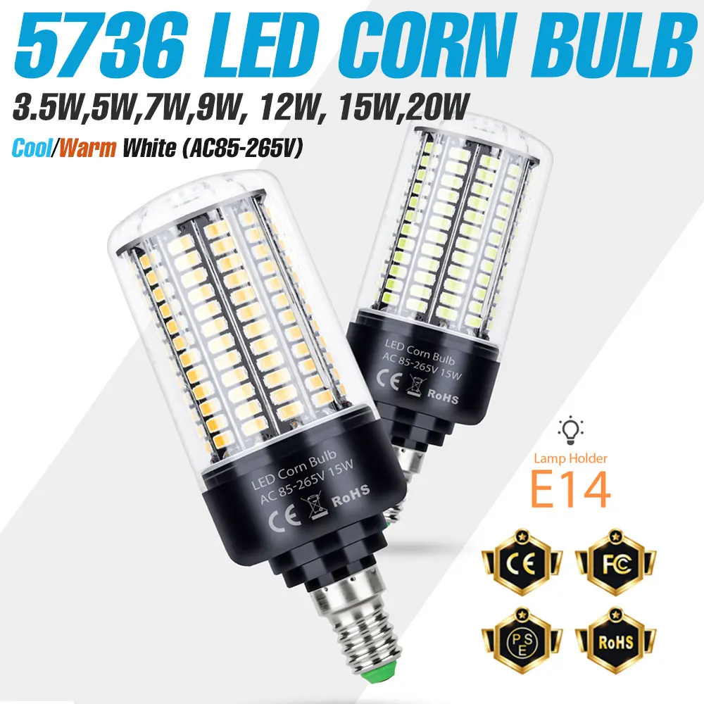 20W E14 Led Corn La… - image