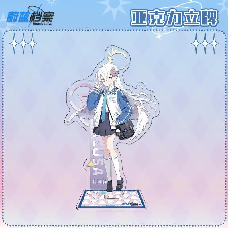 Anime Blue Archive Ichinose Asuna Shirasu Azusa Jōmae Saori Onikata Kayoko Model Desktop Decoration Keychains Gift Halloween