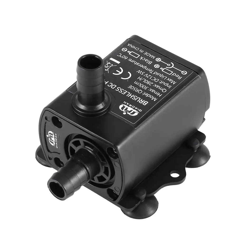 Ultra-quiet Mini Brushless Water Pump Submersible Fountain Aquarium Circulating Micro Submersible Pump Fish Aquatic Pet Supplies