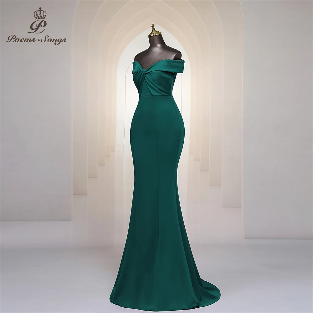 Sexy GreenTrumpet Evening Dress Long Mermaid Sexy Criss Cross Off Shoulder Sleeveless Women Party Dresses Prom Formal Maxi dress