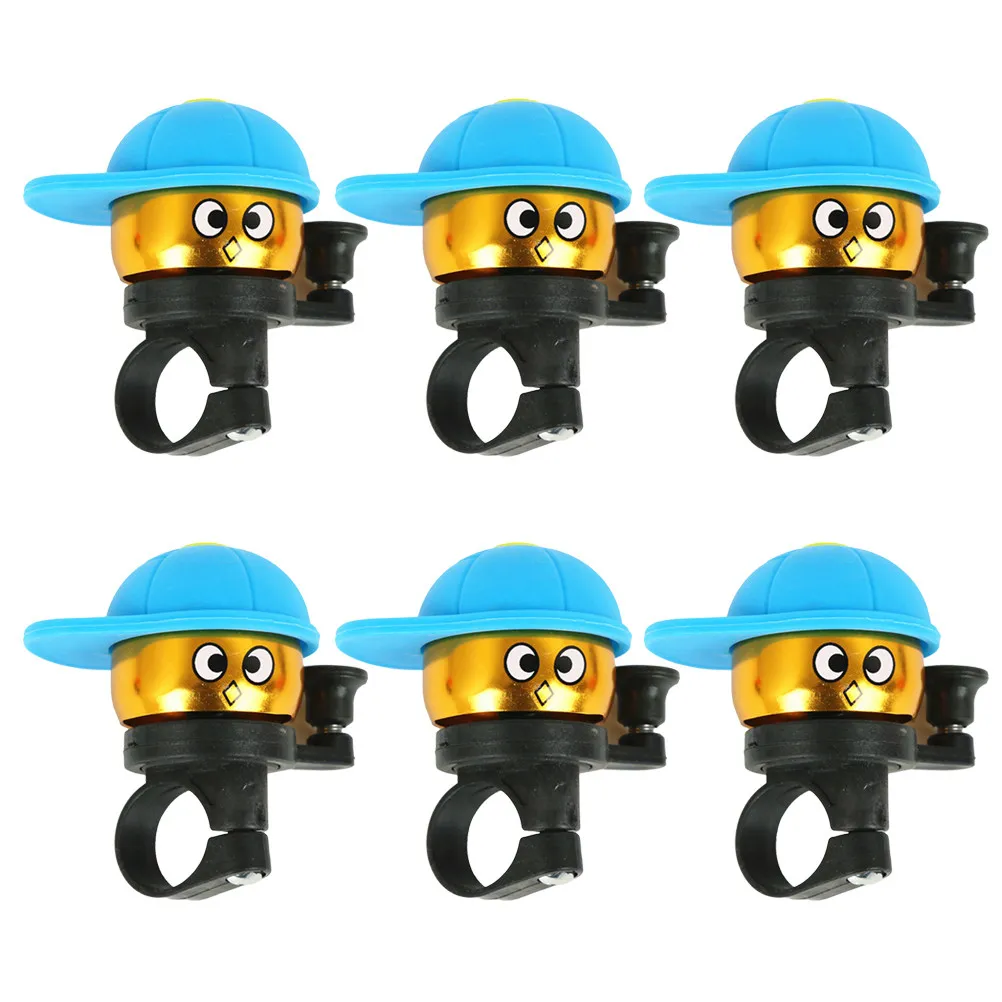 

10 шт. детских велосипедных звонков, мини-звонки для велосипедов, громкий и чистый звук, аксессуары для велоспорта, экологически чистый алюминиевый материал