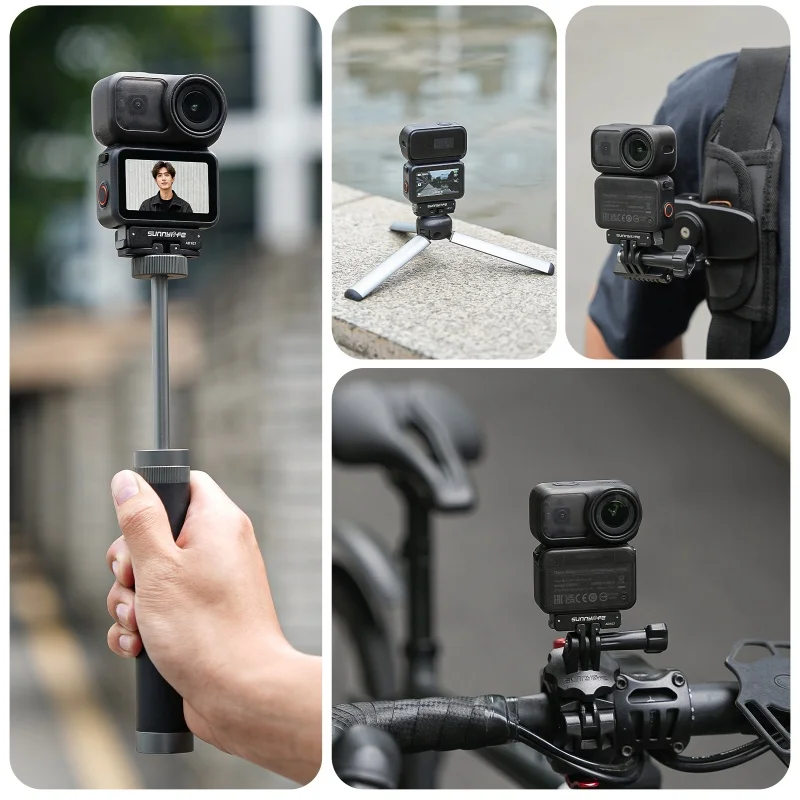 Adapter magnetyczny do DJI Osmo Action 6 Nano, szybkozłączka do DJI Osmo 360 II, akcesoria rozszerzające do kamery bazowej. — zdjęcie produktu 3