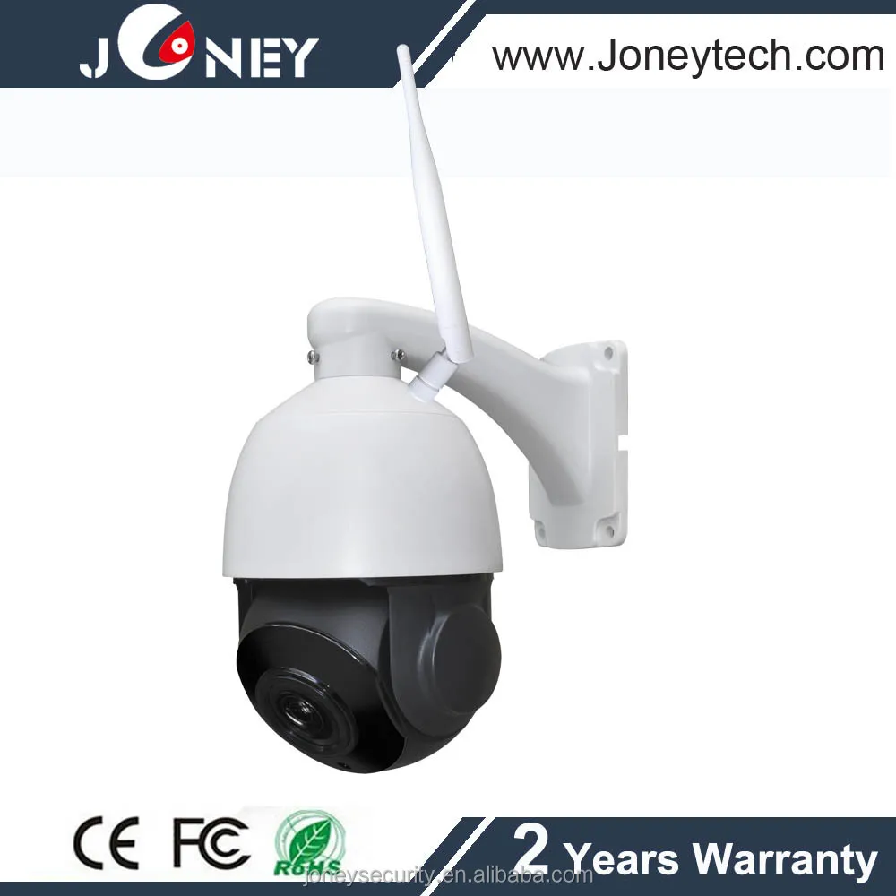 Câmera externa Wifi Ptz de 2 megapixels e 5 megapixels com microfone/áudio/função de cartão micro-SD