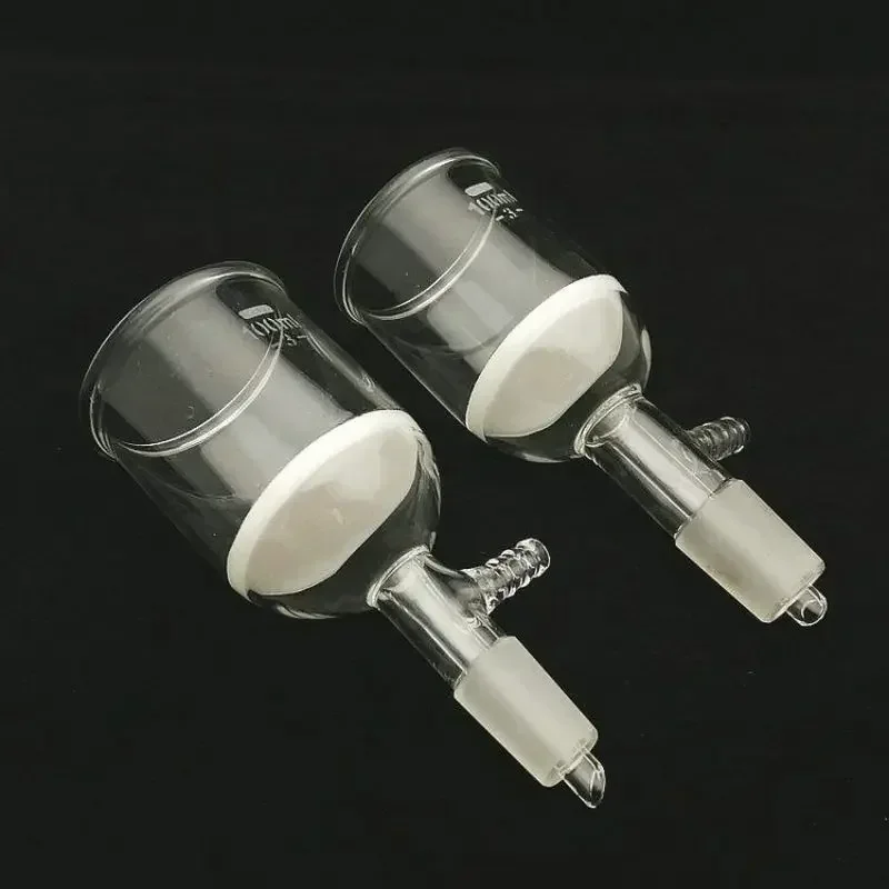 1Piece 30ml To 1000ml Glass Sand Core Filter Funnel with 19#/24# Standard Joint Laboratory Filter Unit G3 Available