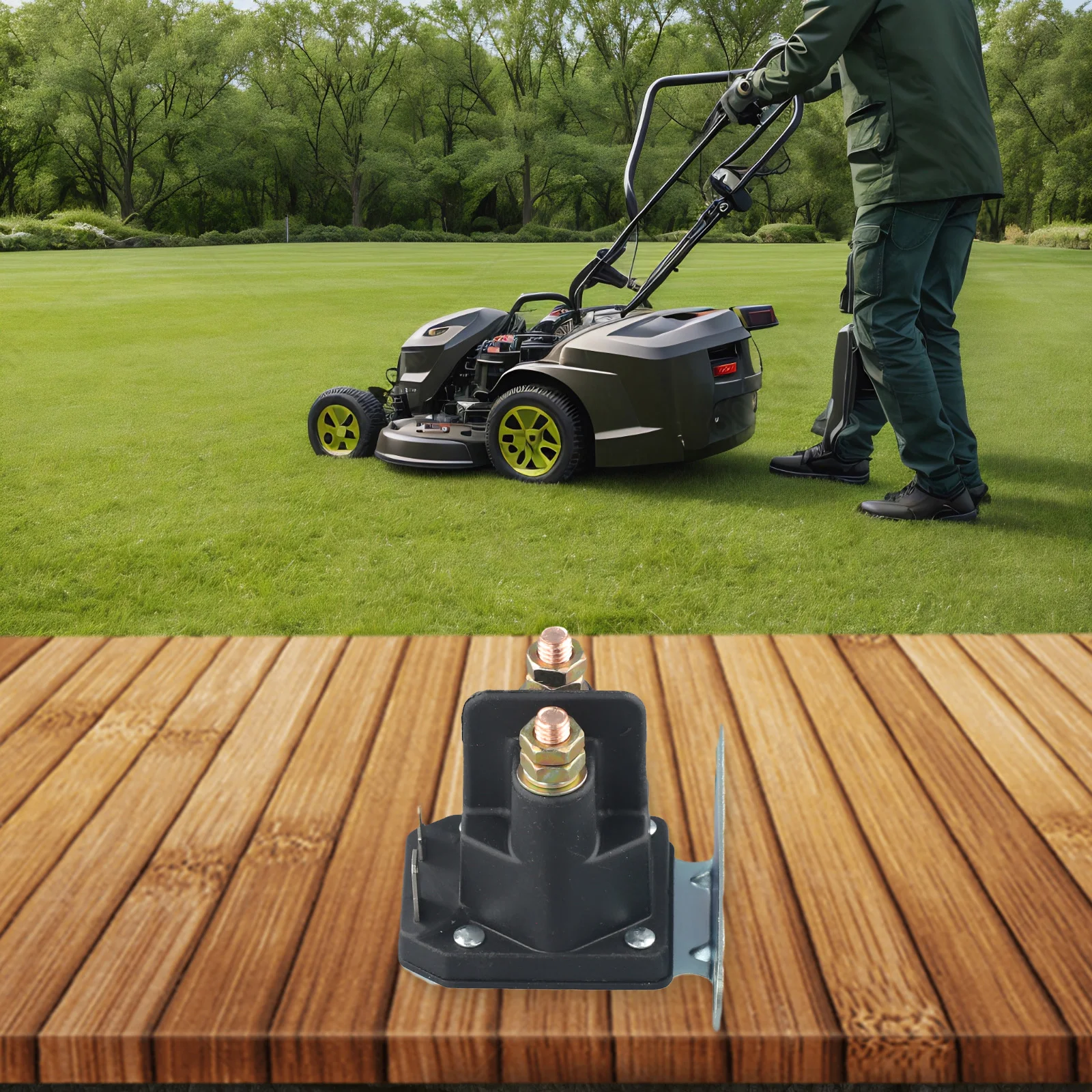 Reliable Starter Solenoid 435036 for Lawn Mowers Compatible with Models For L100 L110 L118 L120 and For Scotts Series