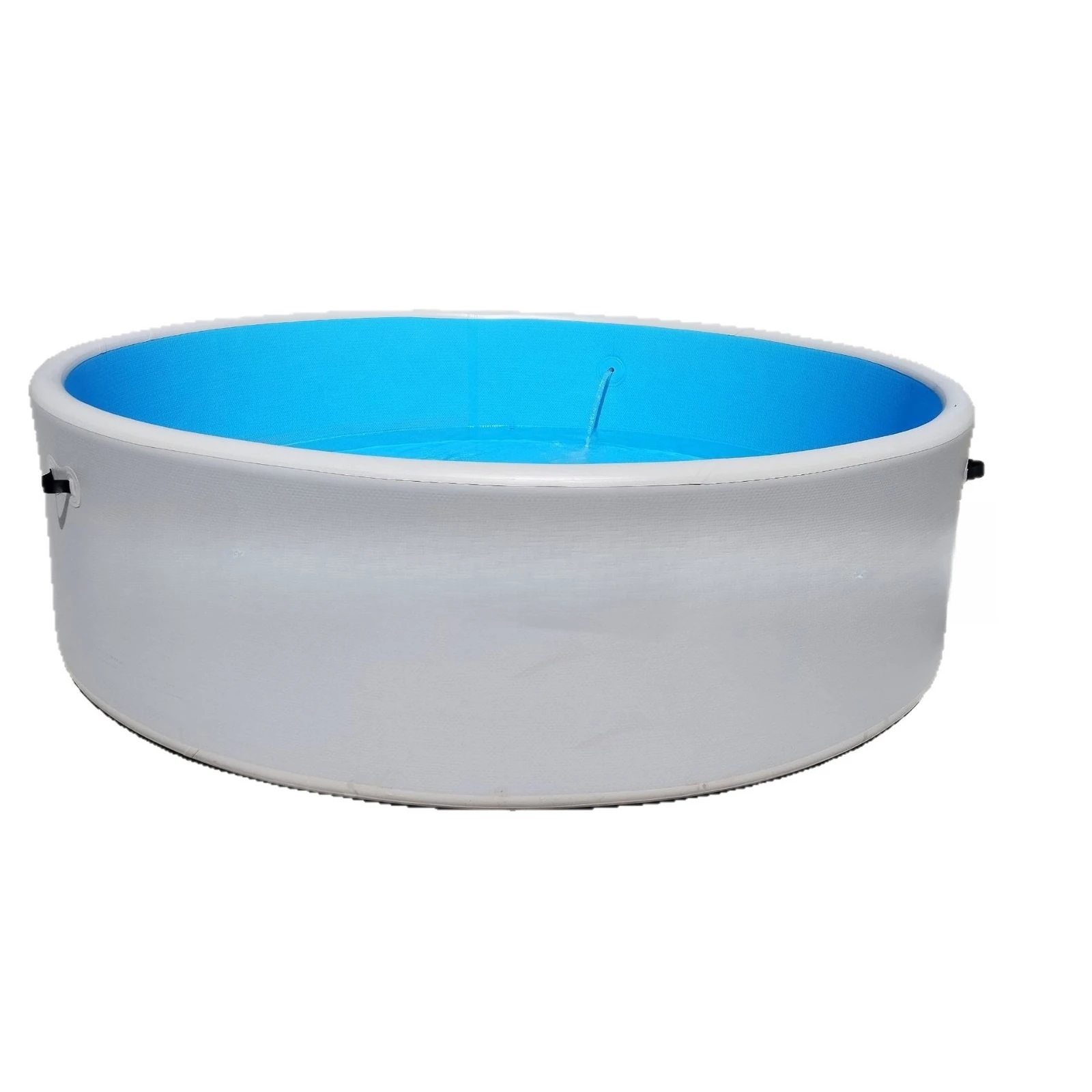 Round inflatable pool, brushed pool, children's size, foldable inflatable pool