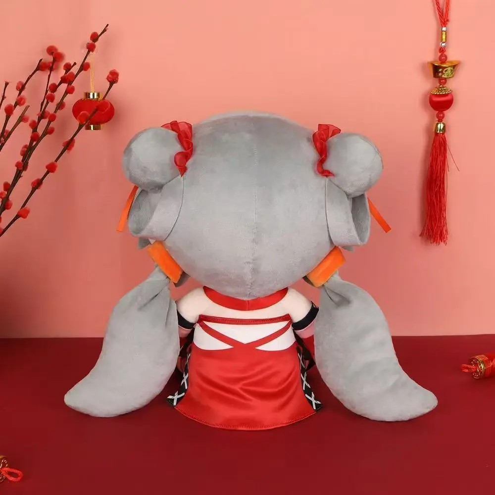 30cm Sitting Pose Luo Tianyi Lantern Spring Wave Cotton Doll Vsinger Virtual Idol Plush Toy Fan Collect Birthday Gift