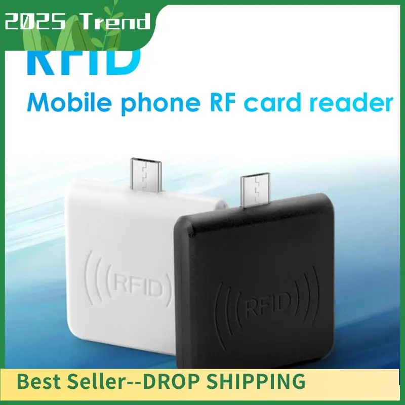 

Top Deals Mini Portable RFID ID Card Reader 125Khz USB Smart EM Card Reader Forwin8 Android OTG Smart Phone Support Black