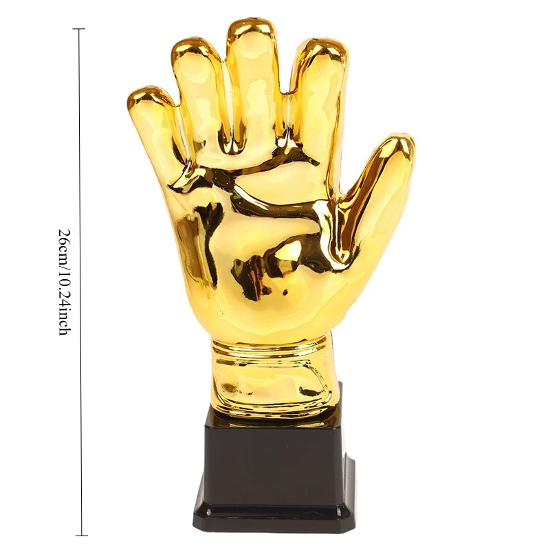 1PC Mini Football Trophy Award Cup for Goalkeeper School Sports Competition Living Room Home Decorations