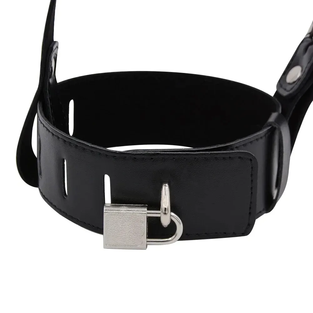 Lockable PU Leather Ankle Cuff Straps For High Heels BDSM Bondage Restraint Fetish Erotic Accessory Toy For Adult Women Couple view 5