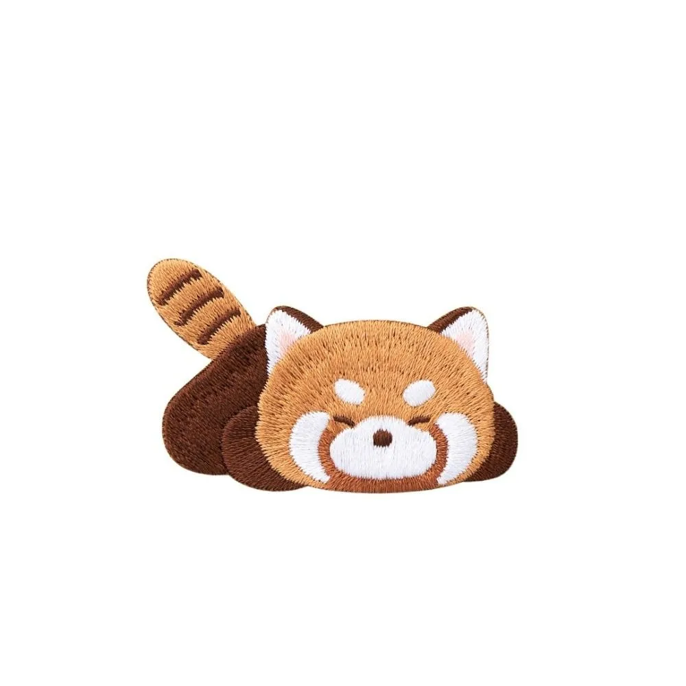 

Clothing Accesories Lesser Panda Red Panda Patches Self-adhesive Cartoon Clothes Appliques Cute DIY Clothes Sticker Phone Case