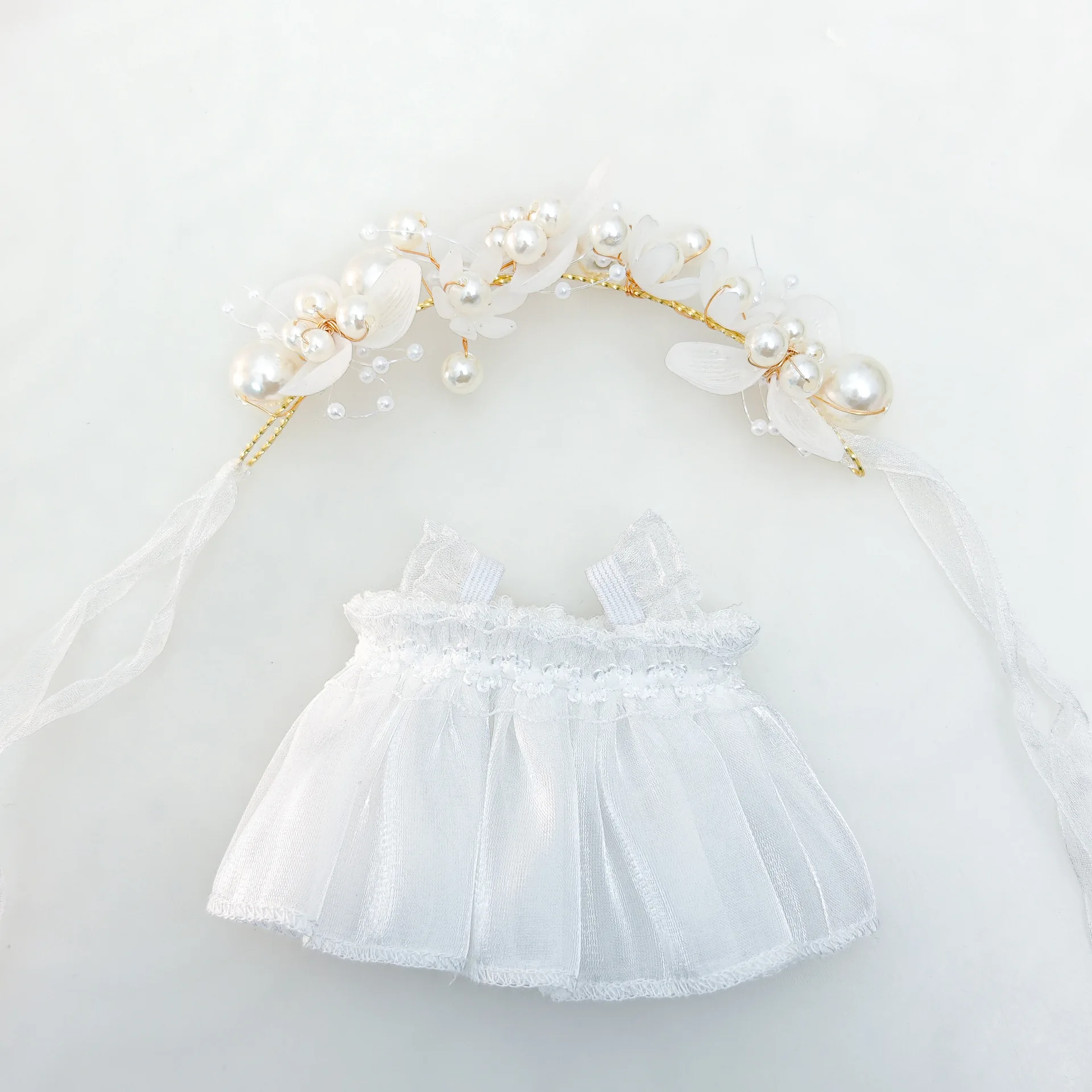 Ropa de muñeca Labubu, falda de malla bonita, ropa de 17cm, zapatos, accesorios DIY para muñecas, entrenamiento, juegos de fiesta, juguetes, regalos