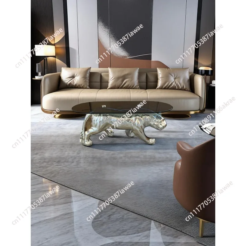 Italian designer modern simple household animal coffee table living room small apartment hall