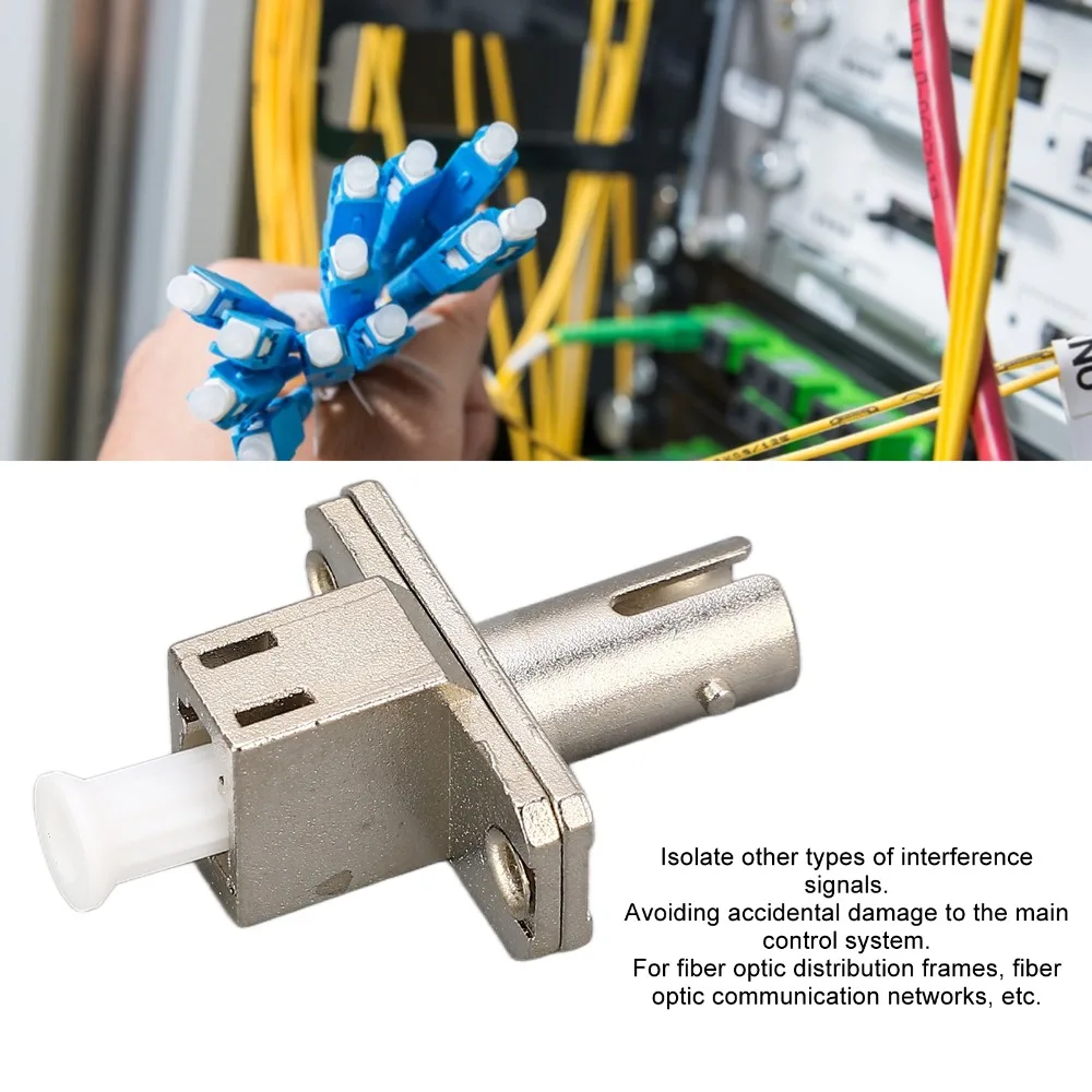 دائم خسارة منخفضة LC-ST الألياف المقرنة ST أنثى 1310nm ~ 155nm الألياف البصرية موصل LC شاحن أنثي موصلات الاتصالات #3