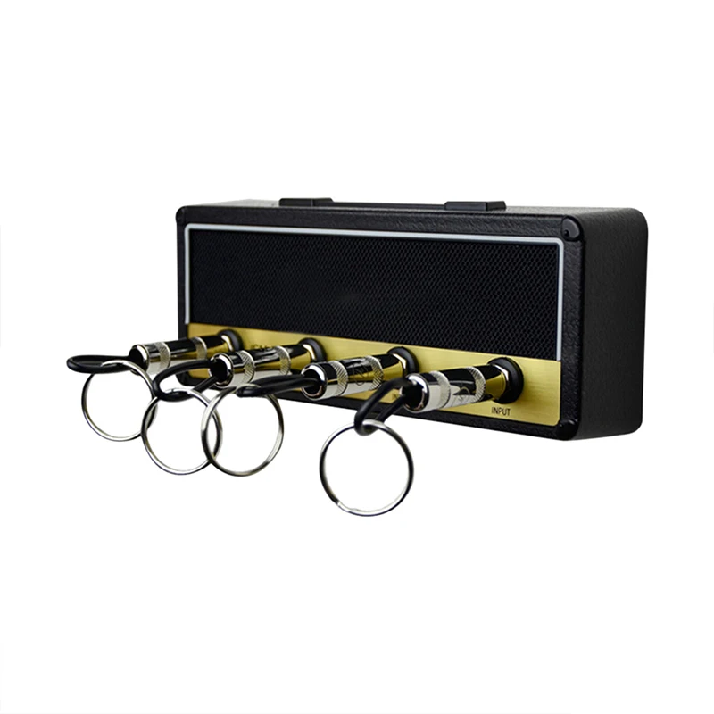 NEW Creative Fender Blues Guitar Key Storage Key Jack Stand 2.0 Electric Key Hanger Retro Guitar Key Ring Stand
