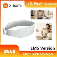 NEW Xiaomi Smart Waist Massager EMS Version Dual Frequency Pulse SPA Hot Compress Punch SPA Warm Compress Lumbar Protection