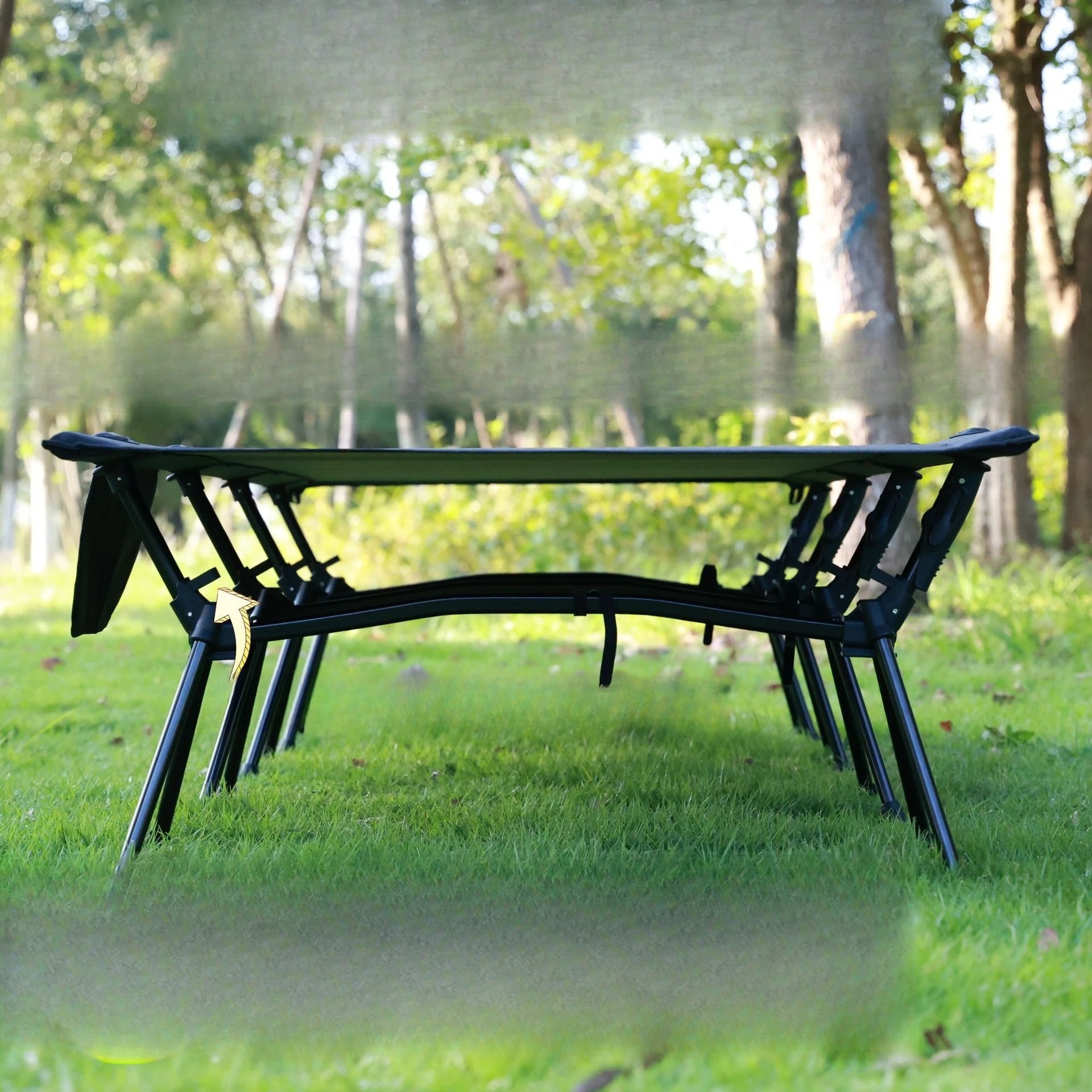 

Wide 80cm ultra-light folding bed, camping, camping, tent