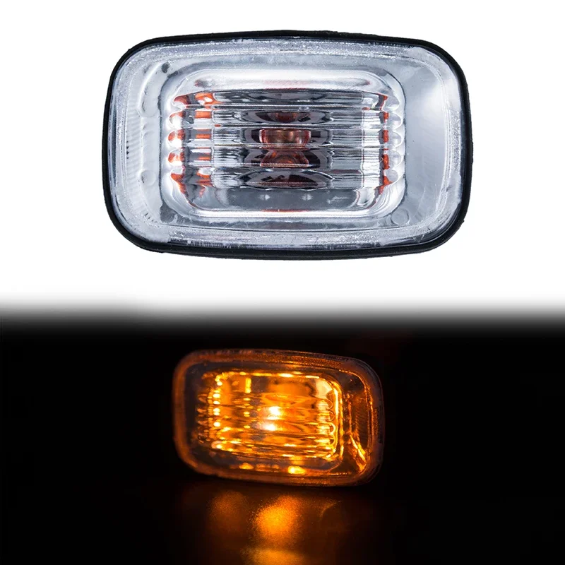 1Pcs Car Side Fender Marker Light Auto Lamp Shell Accessories Fit For Landcruiser 80 Series BEFORE 1992 Accessories Replacement