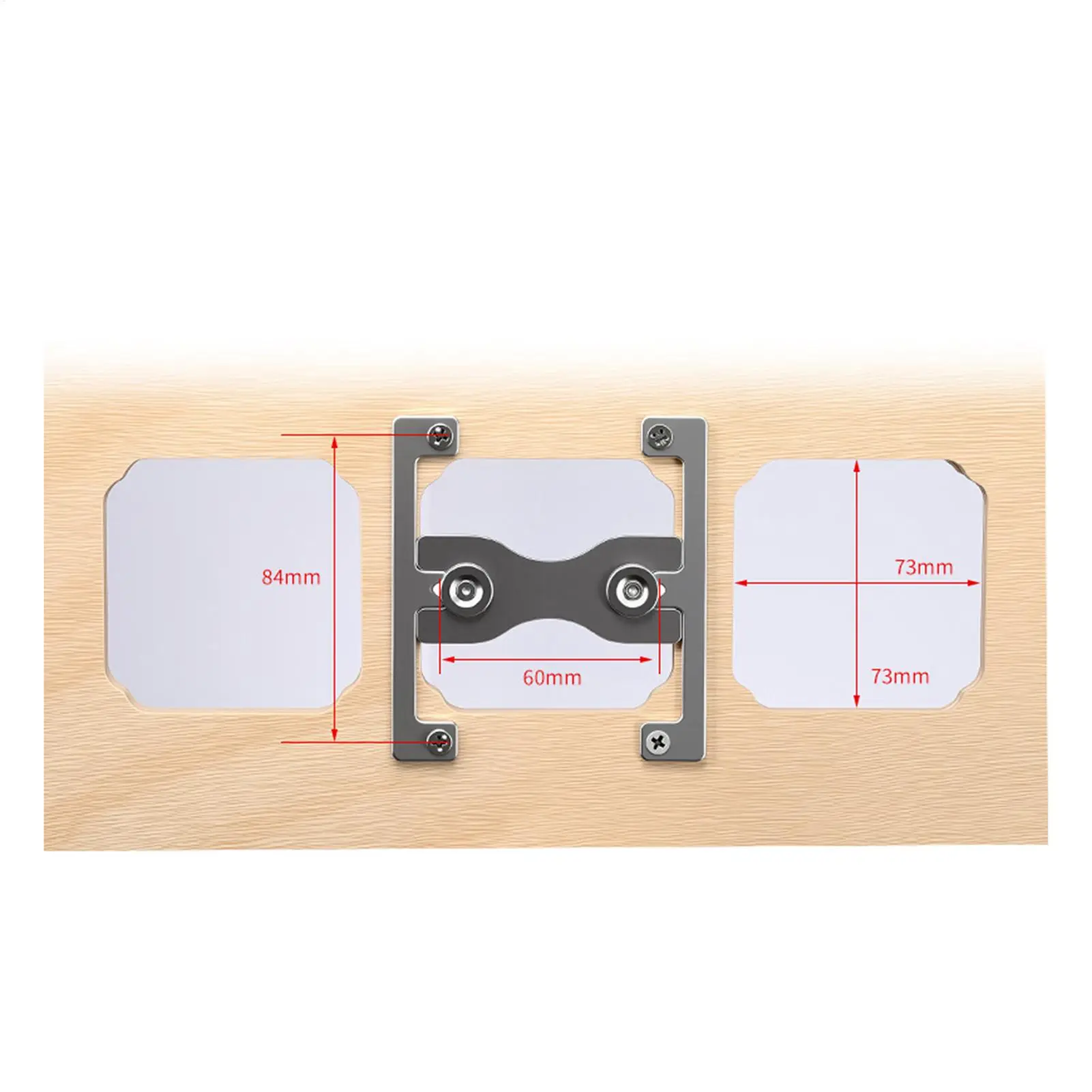 Receptacle Spacers 86-Type Loose Outlet Repair Plate Set Loose Receptacles Spacers For Electrician Drywall Home Industry