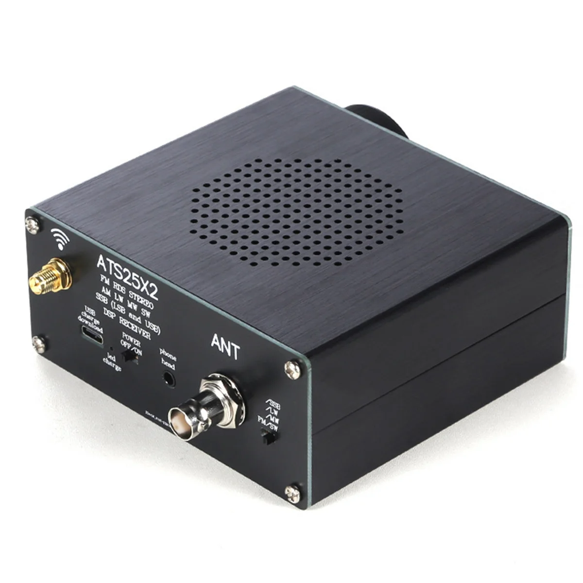 ATS25X2 Full Band FM/LW/MW/SW/SSB Spectrum Scan Receiver หน้าจอสัมผัสเครื่องรับสเตอริโอ WIFI FM RDS APP เครือข่าย