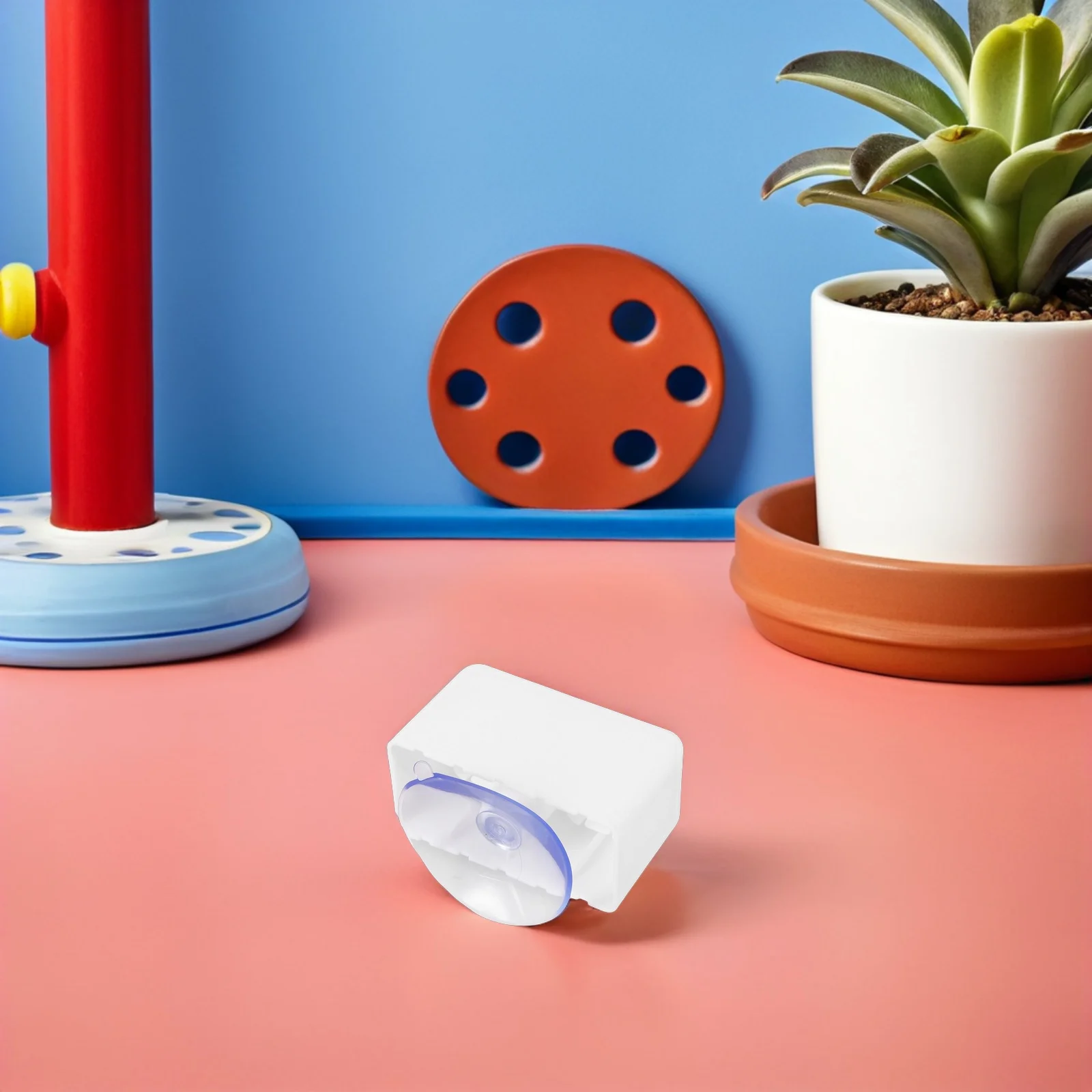 6 Stück Rutschfeste Laufstall-Verbinder Starke Saugkraft Kunststoff-Befestigungen für Kinderspielbereich Zaun-Stabilisator Hardware