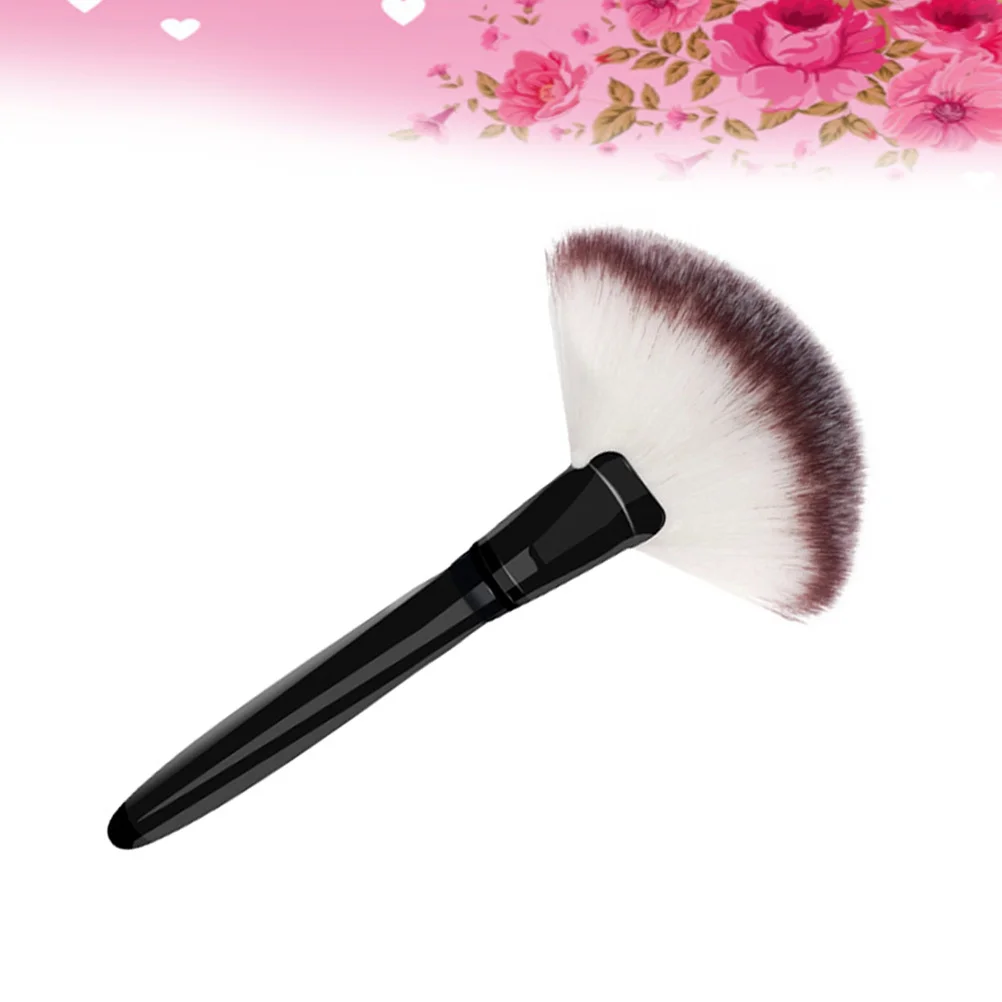 

Shaped Makeup Brush High Density Nylon Bristles for Smooth Foundation Powder Application Professional Beauty Tool