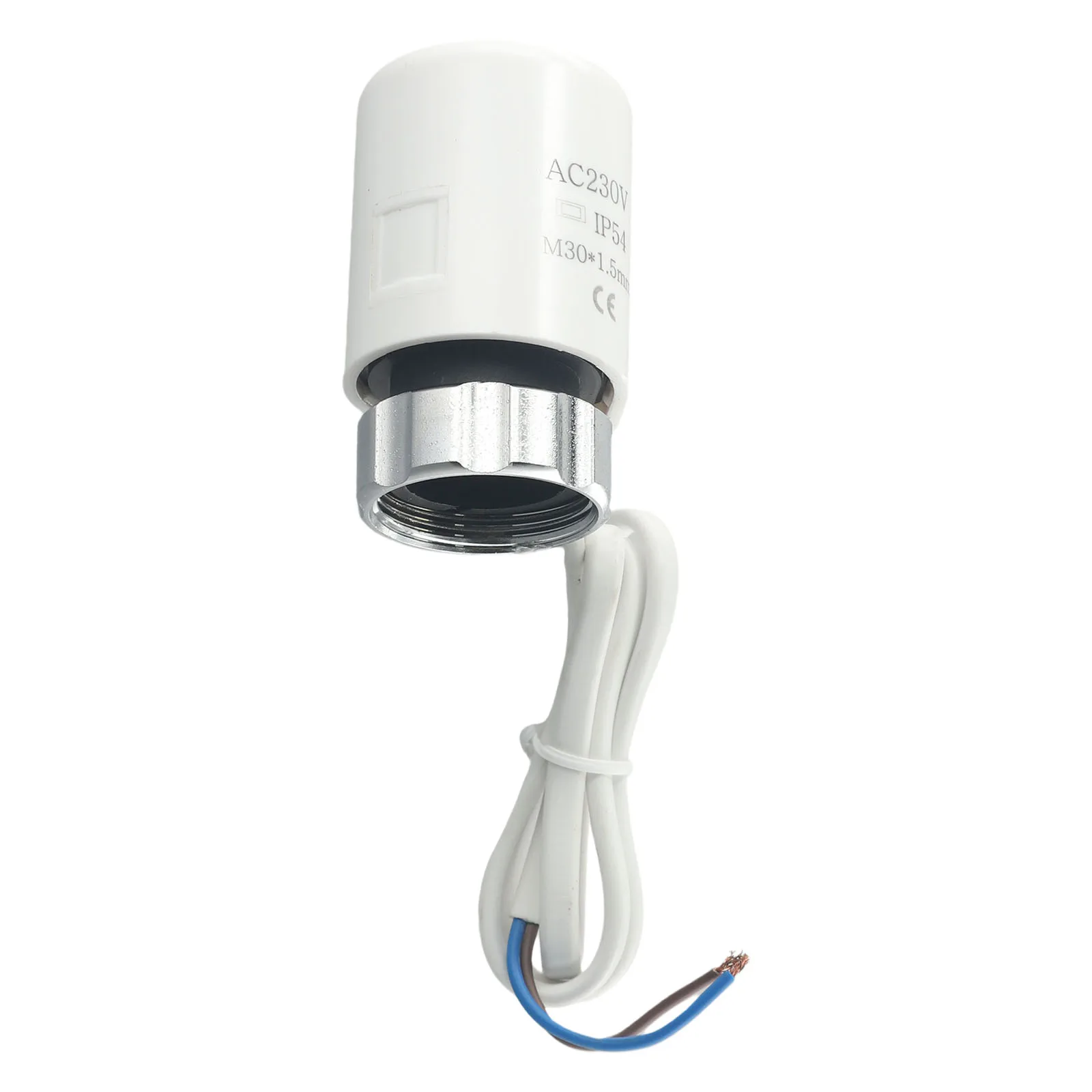 AC230V *1.5mm Electric Thermal Actuator Normally Closed/Normally Open For Home Underfloor Heating Radiator Valve