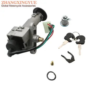 Set di chiavi per serratura sedile interruttore accensione scooter per Peugeot Tweet 50 125 150 803468 8 best sales tweet di Peugeot - №3